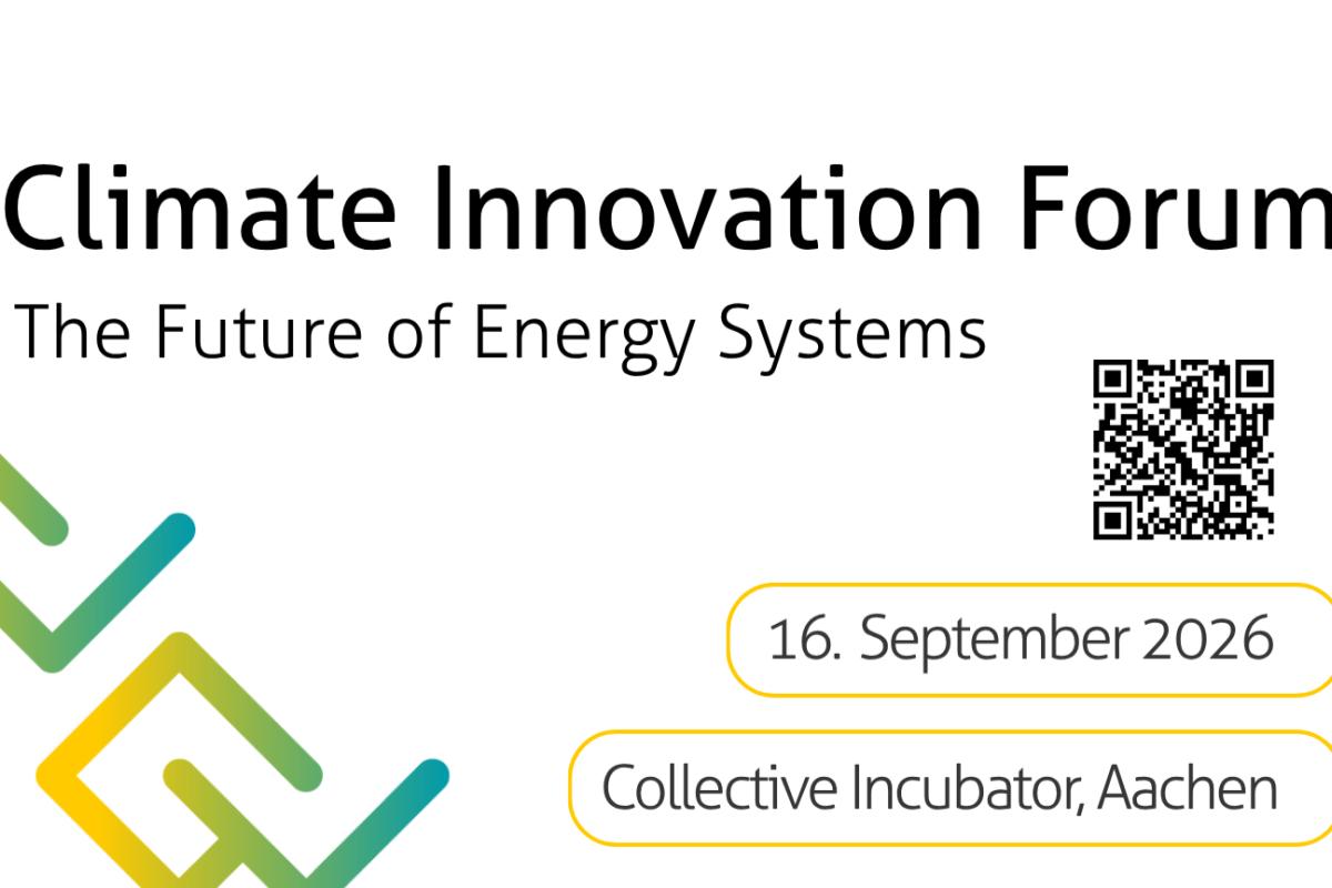Climate Innovation Forum - The Future of Energy Systems